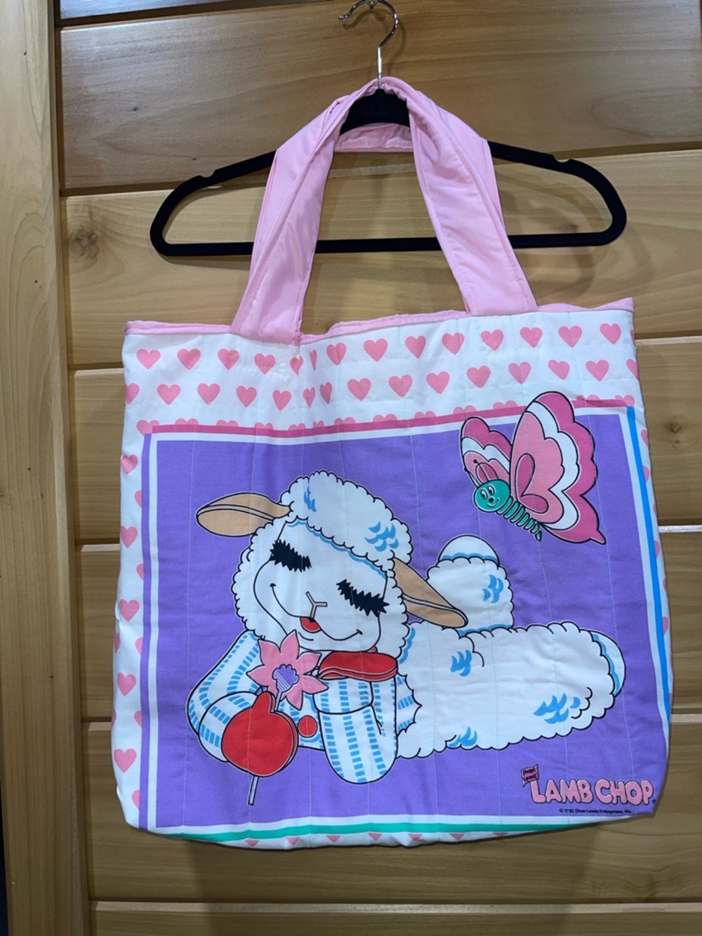 Pink & Purple Kids Tote Bag
